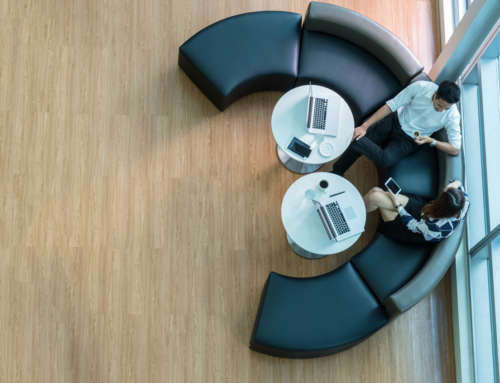 Uso de muebles modulares en negocios